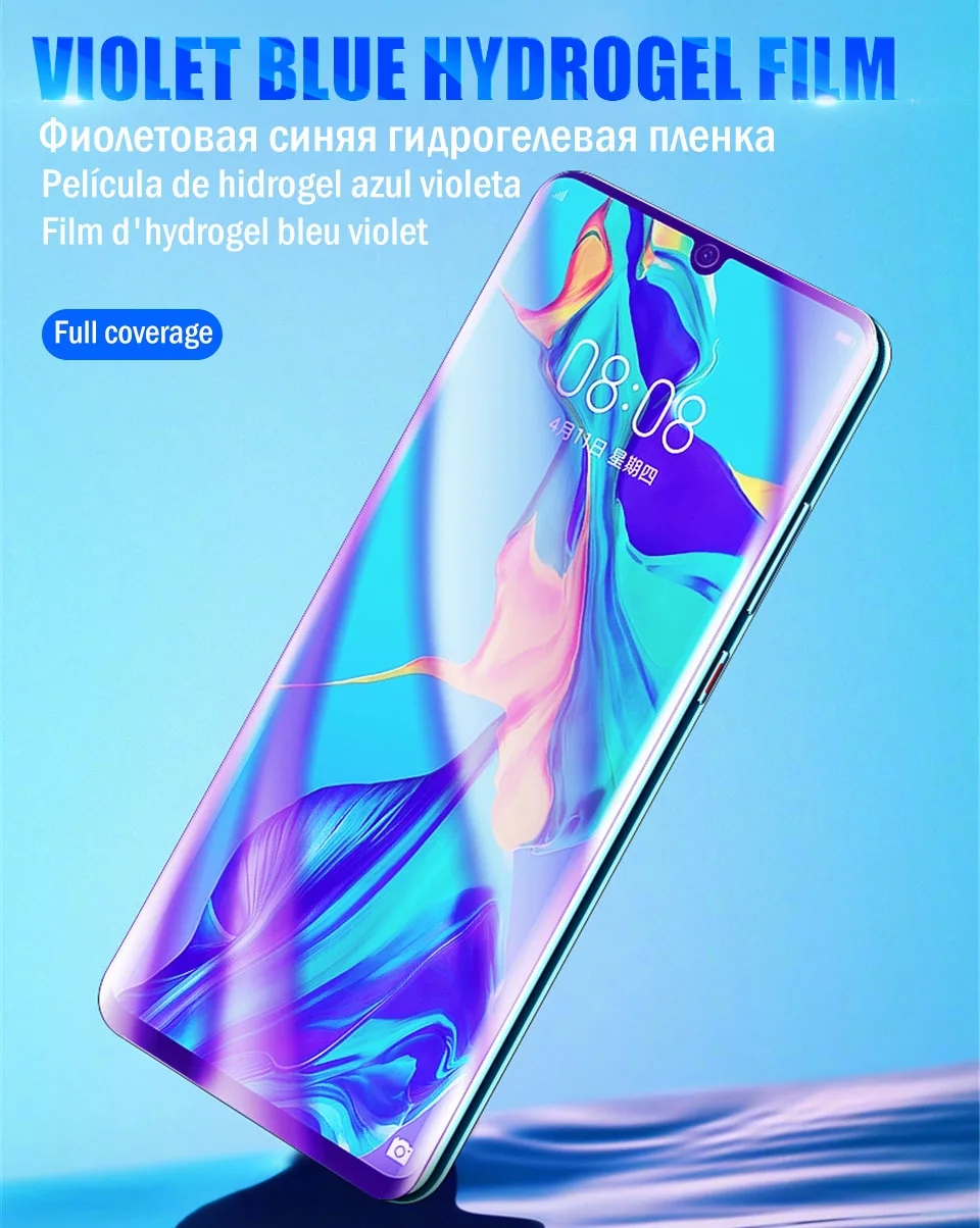 25D Curved Hydrogel Film For Huawei P20 Pro P30 Lite Screen Protector For Huawei P Smart Mate 10 20 Pro Lite Film Not Glass