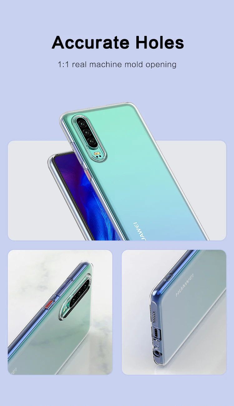 Прозрачный ТПУ чехол для huawei Honor 20 Pro Coque Мягкий силиконовый чехол для huawei P Smart Z P30 P20 Y6 Y7 Pro Y9 Prime задняя крышка