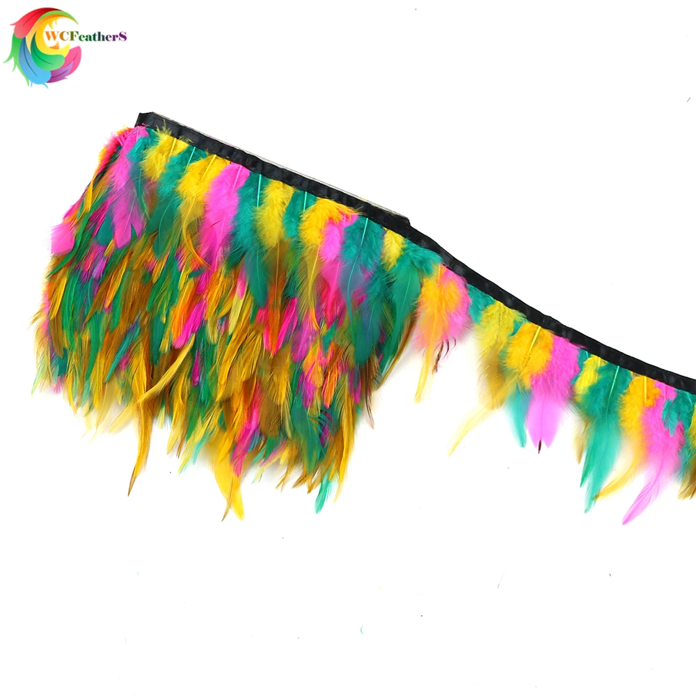 1 метр разноцветное окрашенное петушиное перо обрезает высоту 4 6 дюймов