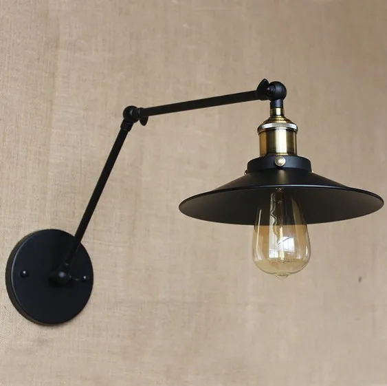 Настенный светильник Эдисона в ретро стиле винтажный настенный с длинным