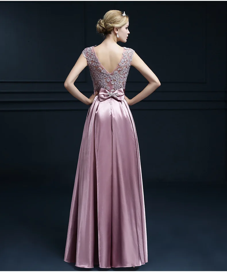Erosebridal Русалка с длинным рукавом вечернее платье длинное сверкающие бусины с блестками официальная Женская одежда с коротким шлейфом серый цвет шампанского