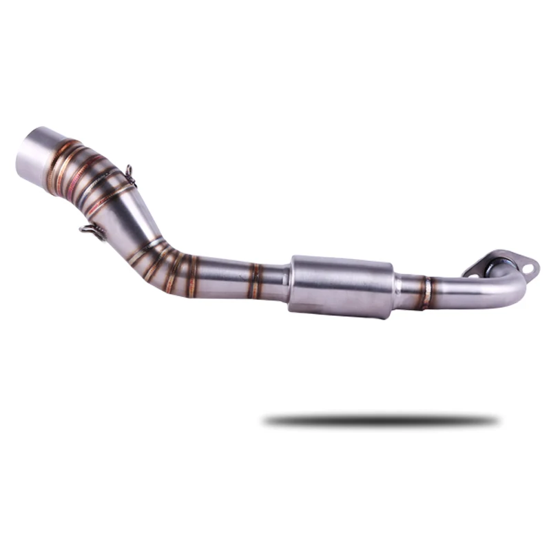 Выхлопная труба мотоцикла для Yamaha NMAX155 NMAX125 N MAX125 N MAX155 глушитель NVX155 NVX 155 Aerox155 Aerox 155