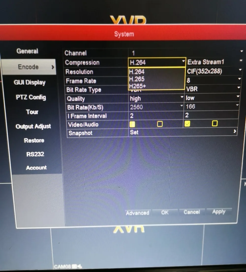 5 в 1 CCTV H.265 DVR 8CH 8MP 5MP гибридный видеорегистратор для AHD TVI CVI аналоговая ip-камера Onvif 2HDD AS-AVR6308H