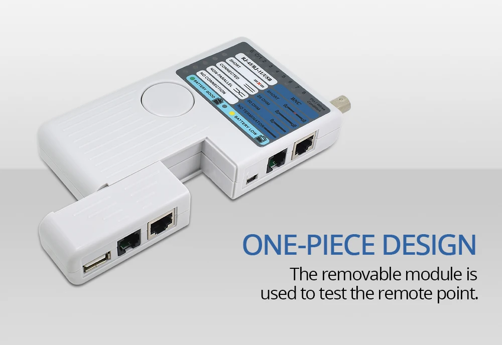 Noyafa NF-3368 Cat5 Cat6 UTP STP RJ11/RJ45/BNC/USB провода Tracker Диагностика тон Tool Kit локальной сети кабельного тестера