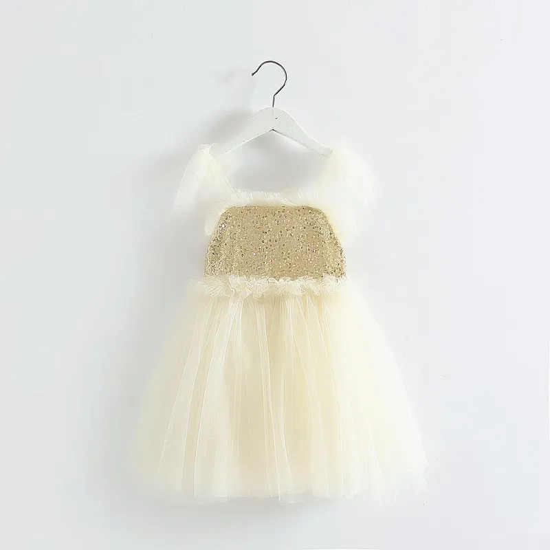 

2018 Girls summer sequinslcae tutu dress , girls Performing dress , Party dress 5pcs/lot WY09