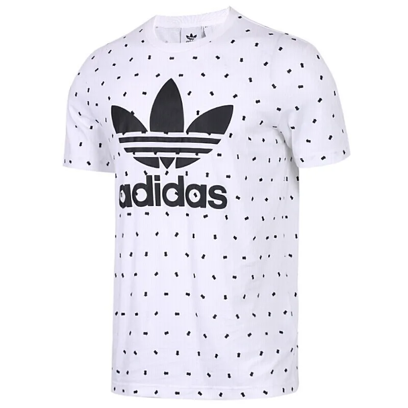 CZ1760 Новое поступление Adidas с трилистником футболка Для мужчин, футболки с коротким рукавом спортивный костюм - Цвет: CZ1760
