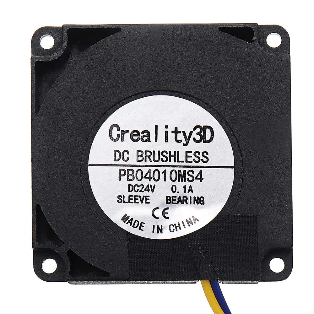 Ender 3 4010 воздуходувка 40*40*10 мм DC24V 0.1A Высокоскоростной DC бесщеточный вентилятор