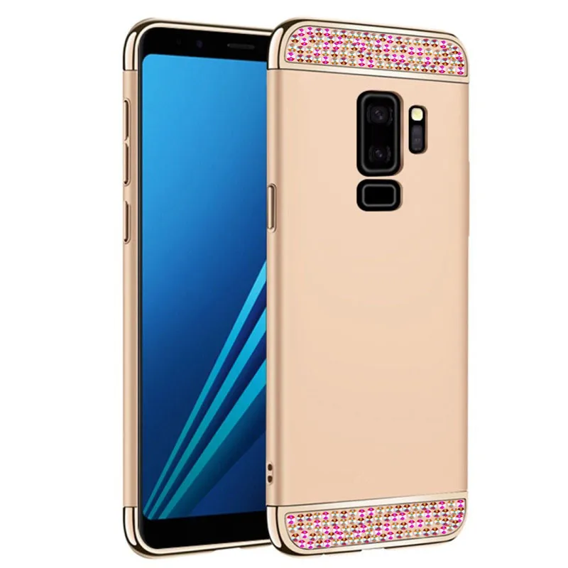 Диаманта Bling чехол для Samsung Galaxy note 9 8 5 s8 s9 plus J4 J6 J8 a6 a8 2018 Grand prime G530 J7 NEO DUO J3 J5 крышка |
