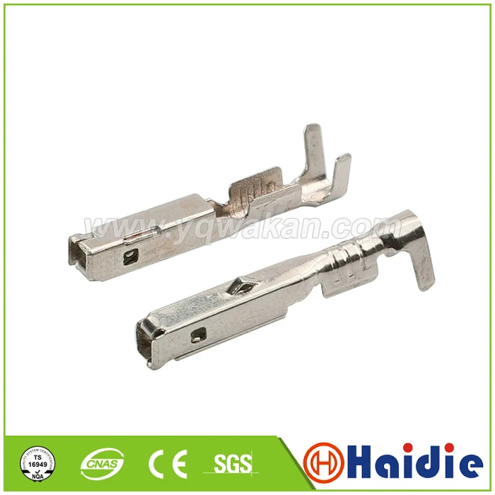 

Free shipping 100pcs terminal auto wiring terminals contacts crimp pin loose Tin-plated replacement terminals 7116-4100-02