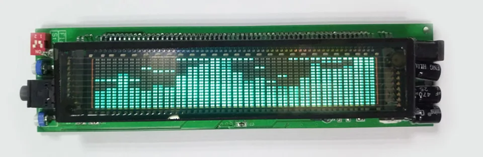 DIY VFD музыкальный спектр 25 частота 17 уровень светодиодный дисплей VFD сегмент цифровой 12 В для модификации автомобиля домашнего аудио преобразования