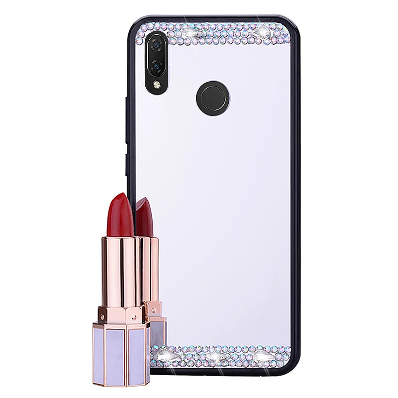 Роскошный зеркальный чехол для Huawei honor 20 10i 20i мягкий силиконовый p smart plus 2019 p20 lite p30