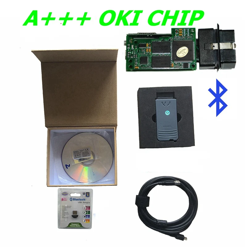 A + импортный Качественный Зеленый OKI полный чип VAS 5054A ODIS V5.13 Bluetooth VAS5054A поддержка