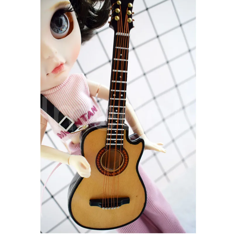 Аксессуары для мини гитары Blyth аксессуары пуллипов Barbies Azone Licca Momoko BJD 1/6 кукольная