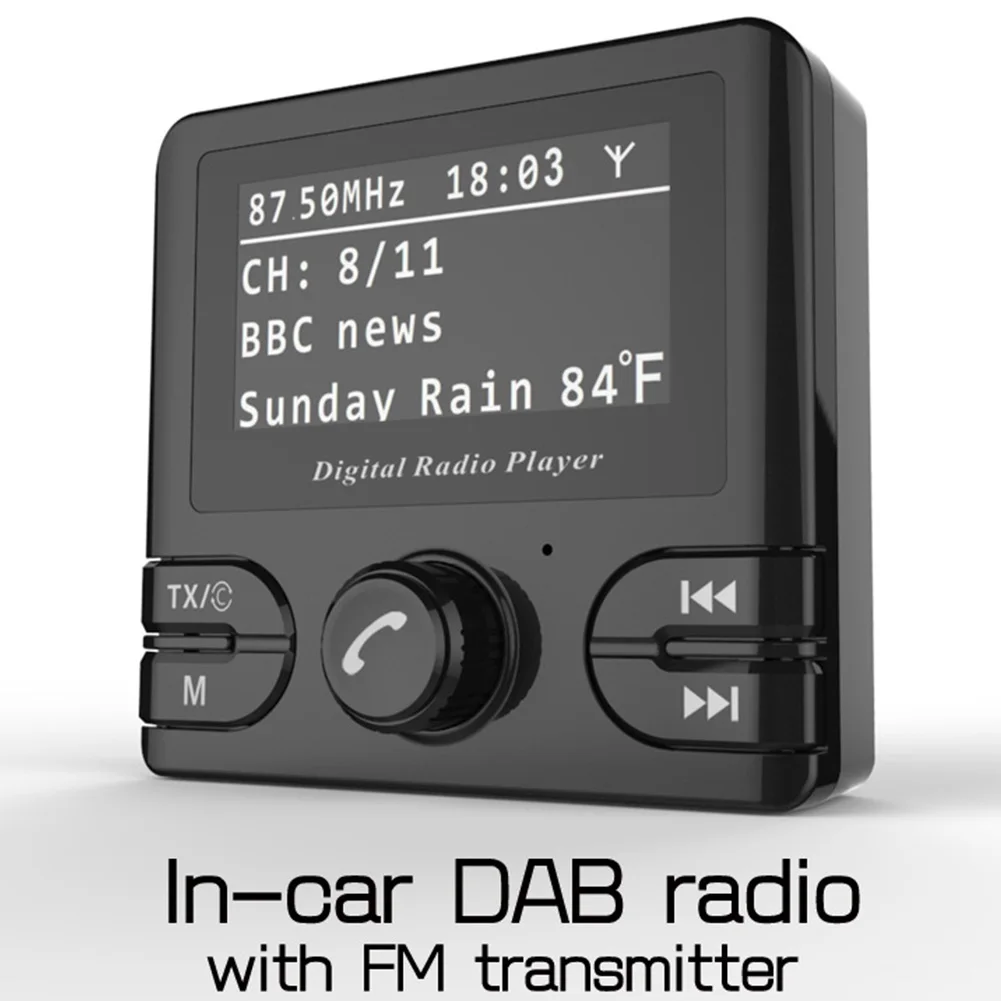 Hands-Free вызов для автомобильного аудиоадаптера радиоприемник Цифровой Авто Мини