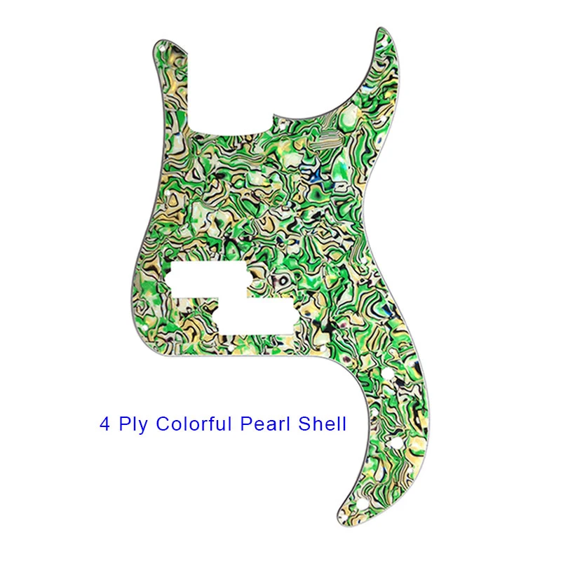 Пользовательские гитарные части, качественная электрическая гитара Pickguard-для США/Мехико Fd стандарт P бас Гитара Pickguard царапина пластина