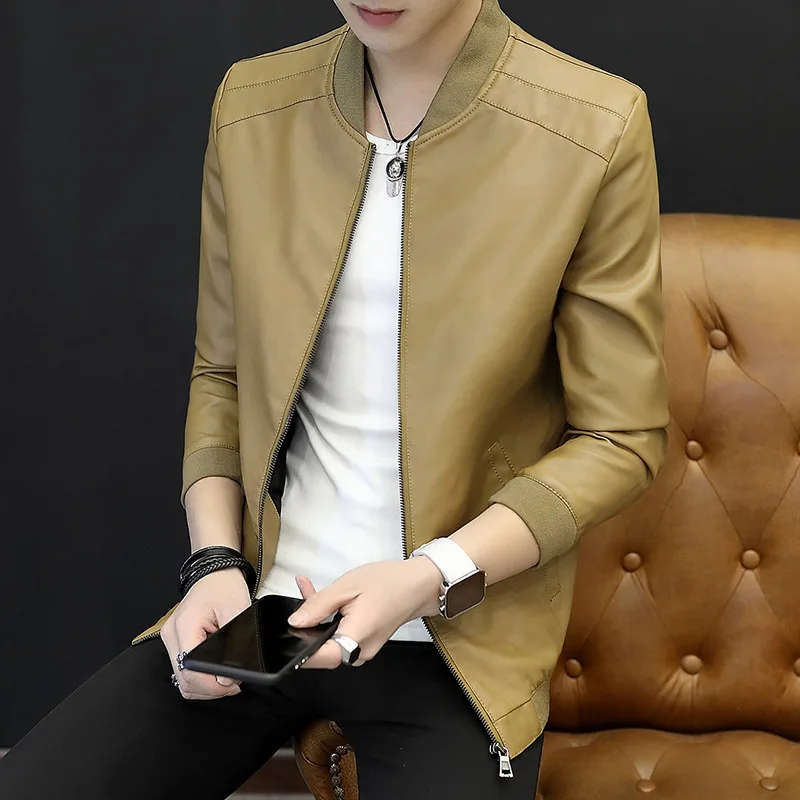 Хо Весна 2019 Новый кожаный человек культивировать свою мораль досуг мода