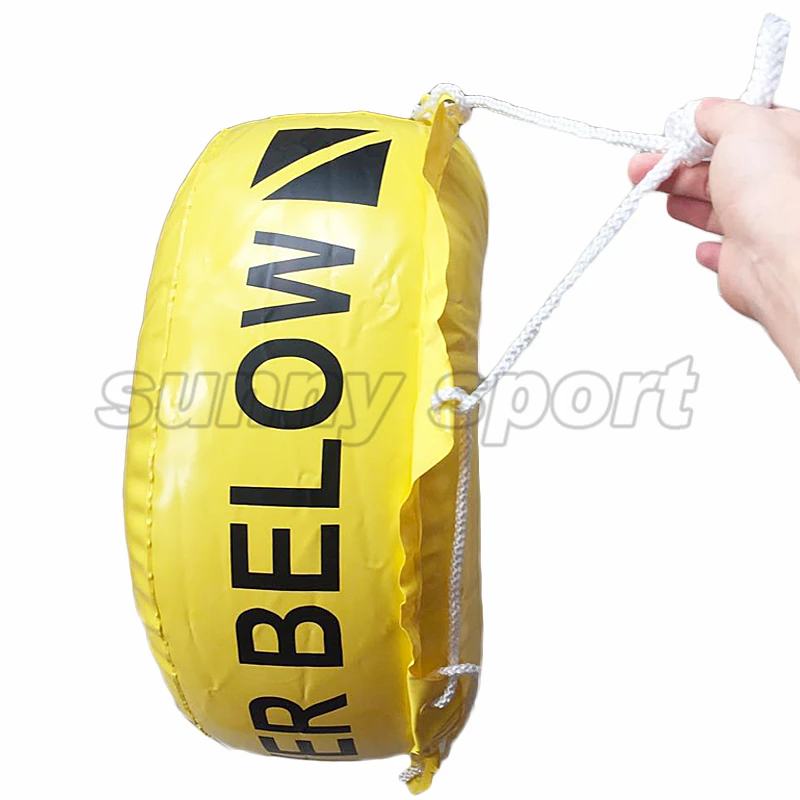 Подводная лодка буй плавающий мяч для дайвинга SMB Круглый Морской Сигнальный