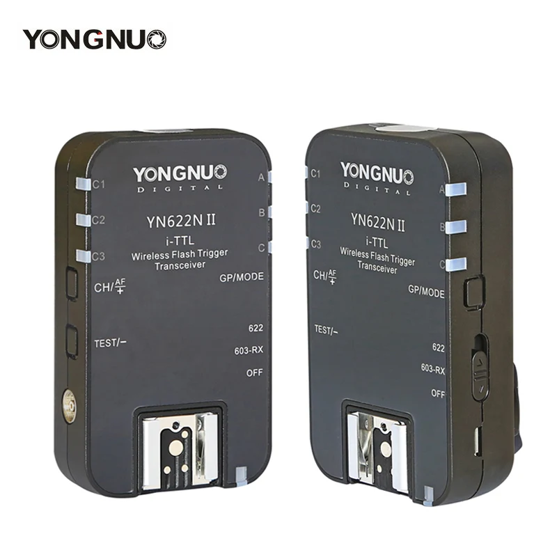 2 шт. Yongnuo i-ttl Беспроводная вспышка триггера трансивер YN622N II+ контроллер передатчика YN622N-TX для Nikon YN568EX YN685 - Цвет: Only YN622N II