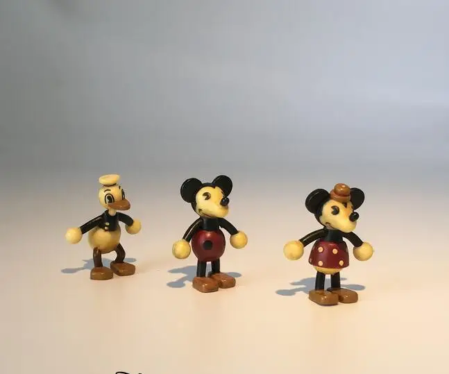 60 шт 2 5 см Классическая Микки и Минни Маус Дональд Дак маленькая фигурка игрушки