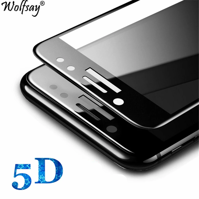 Wolfsay 1 шт. 5D изогнутый экран протектор для Samsung Galaxy J3 2017 закаленное стекло J330F