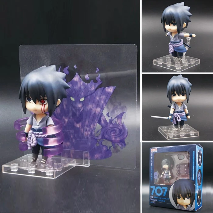 Nendoroid kakash 724 Наруто Shippuden Kurama Kyubi Наруто 682 Саске Утиха 707 Итачи 820 игрушка фигурка Модель Кукла подарок