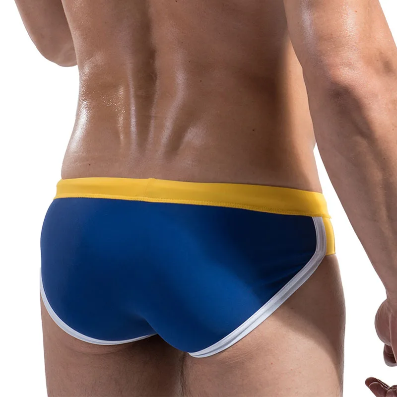 Мужские плавки для плавания Desmiit черные шорты пляжная одежда мужчин гей трусы