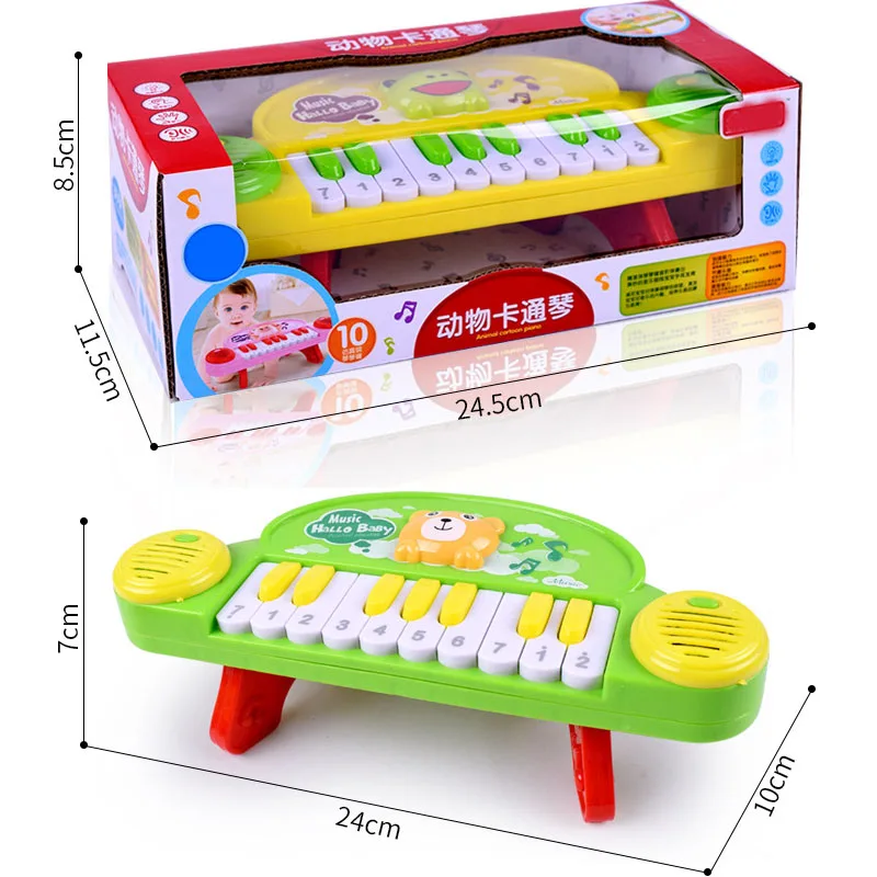 10 клавиш Детская креативная игрушка музыка пианино головоломка раннее