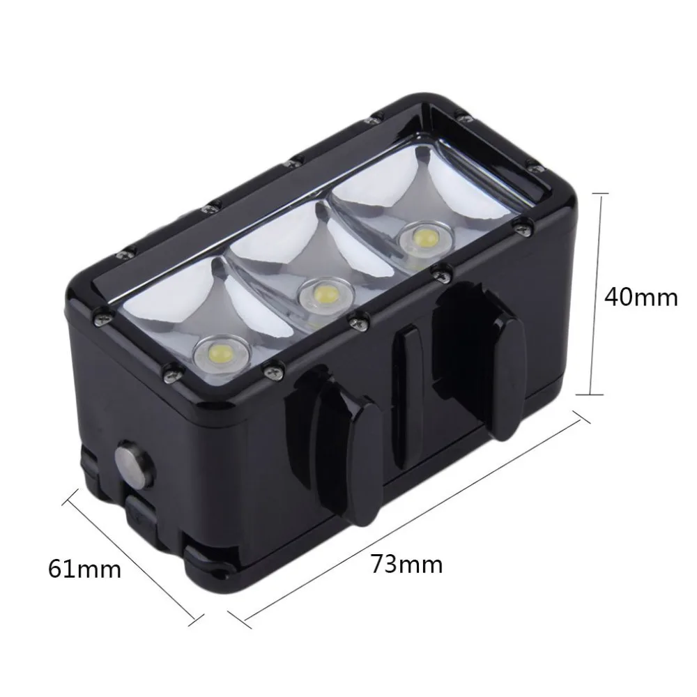 30 м подводный светильник водонепроницаемый Светодиодный прожектор для дайвинга