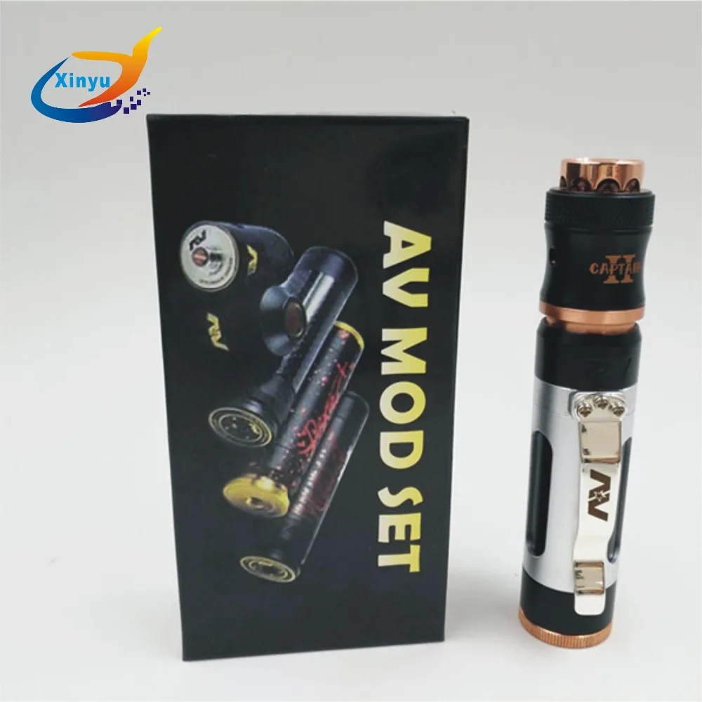 Новая AV ручка мод электронная сигарета Vape модов подходит 18650 батарея 510 провода