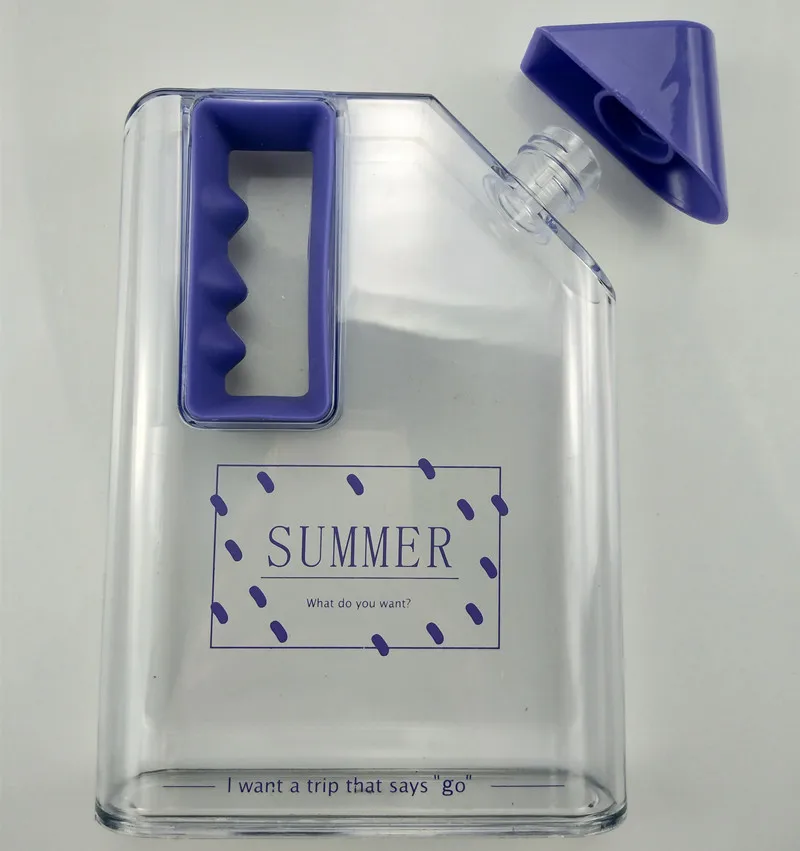 Креативные портативные бутылки для воды A5 портативная бумажная бутылка