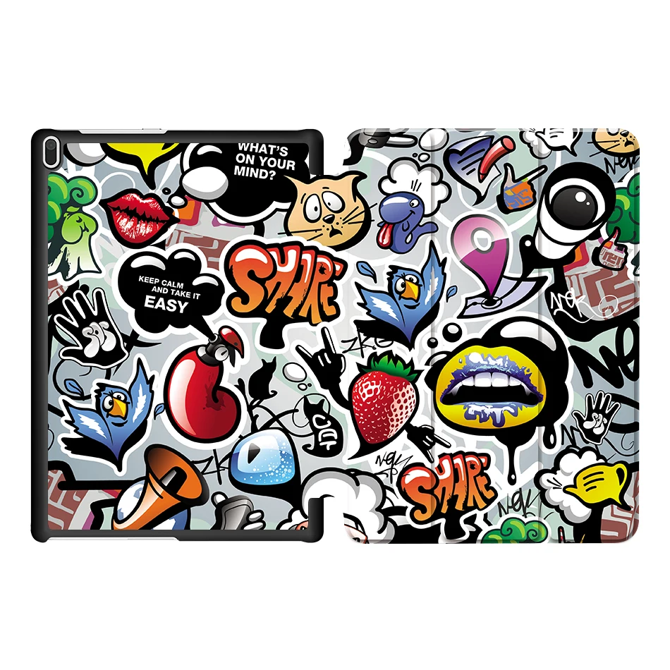 LV12 MTT мультяшный чехол для lenovo Tab4 10 TB-X304F TB-X304N TB-X304L 10,1 ''чехол с откидной магнитной крышкой и подставкой из искусственной кожи Smart Cover protector чехол - Цвет: LV12