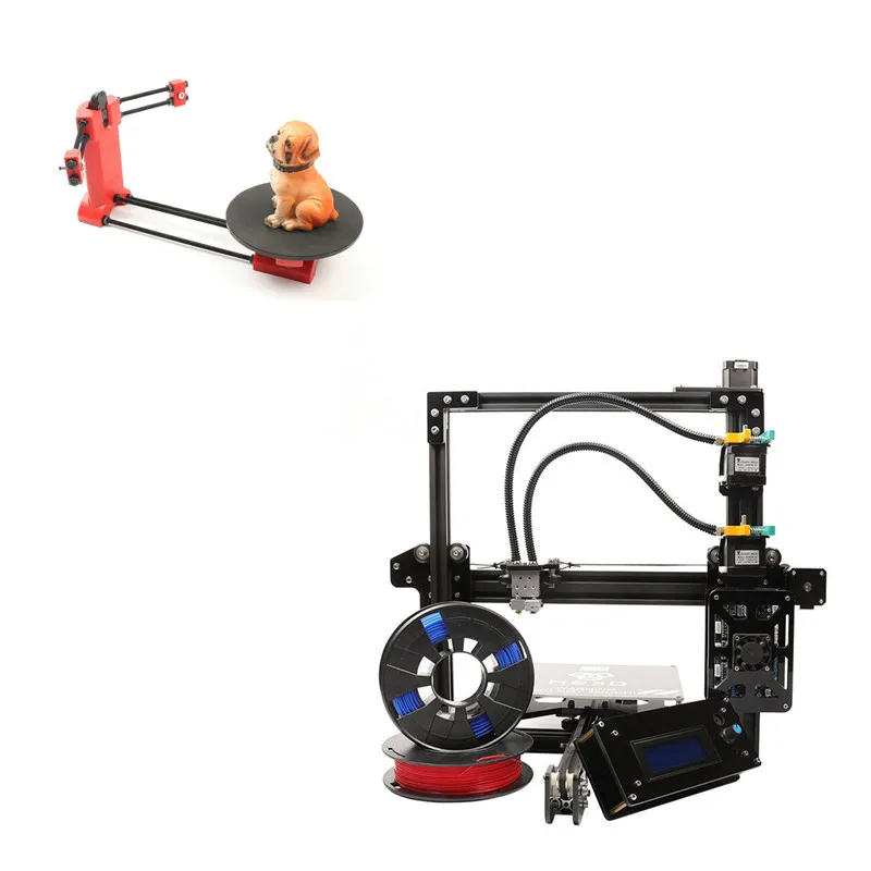 Комбинированная распродажа новейший комплект для 3D принтера с двойным соплом из - Фото №1