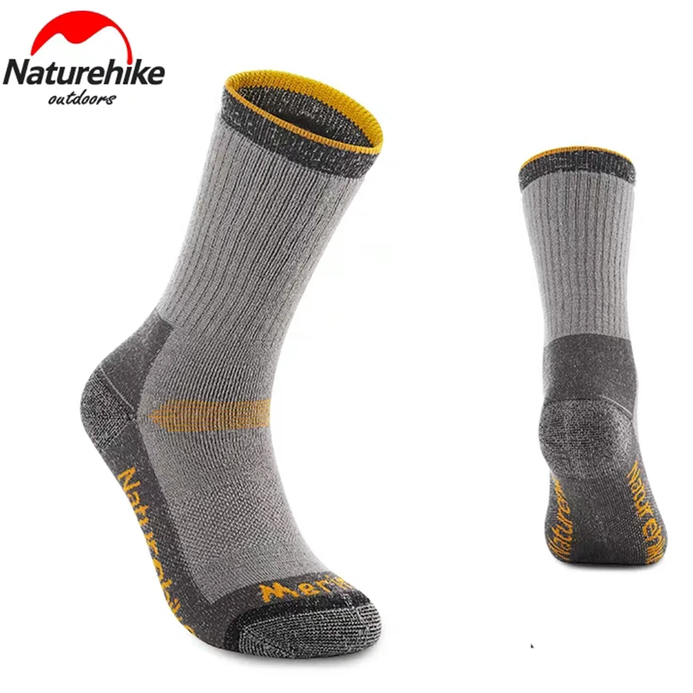 Naturehike спортивные мужские носки для спорта на открытом воздухе женские зимние
