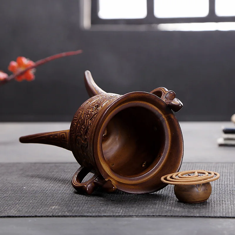 Керамическая палочка для благовоний ретро Tripodia|ceramic censer|incense coil holdertower incense burner |