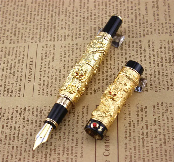 JINHAO металлическая перьевая ручка уникальный дизайн высококачественные ручки с