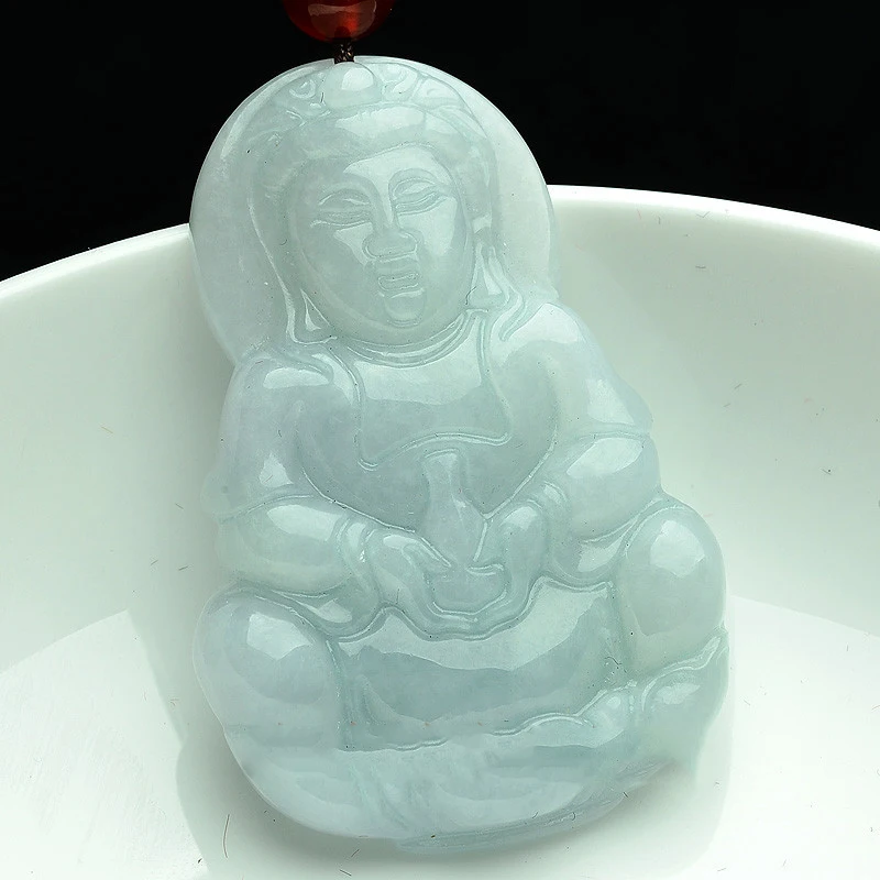 Натуральный камень из Мьянмы подвески Guanyi ожерелье на удачу тонкая резьба