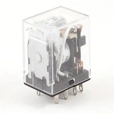 

HH52PL DC 24V Катушка 8 контактов DPDT зеленый светодиодный индикатор реле питания