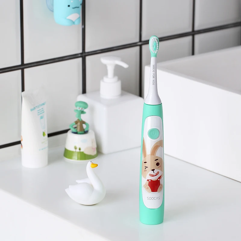 Электрическая зубная щетка для детей SOOCAS C1 SOOCARE Sonic Automatic Smart Ultrasonic Rechargeable Tooth Brush on.