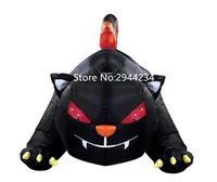 halloween inflatable black cat party for kids and adult