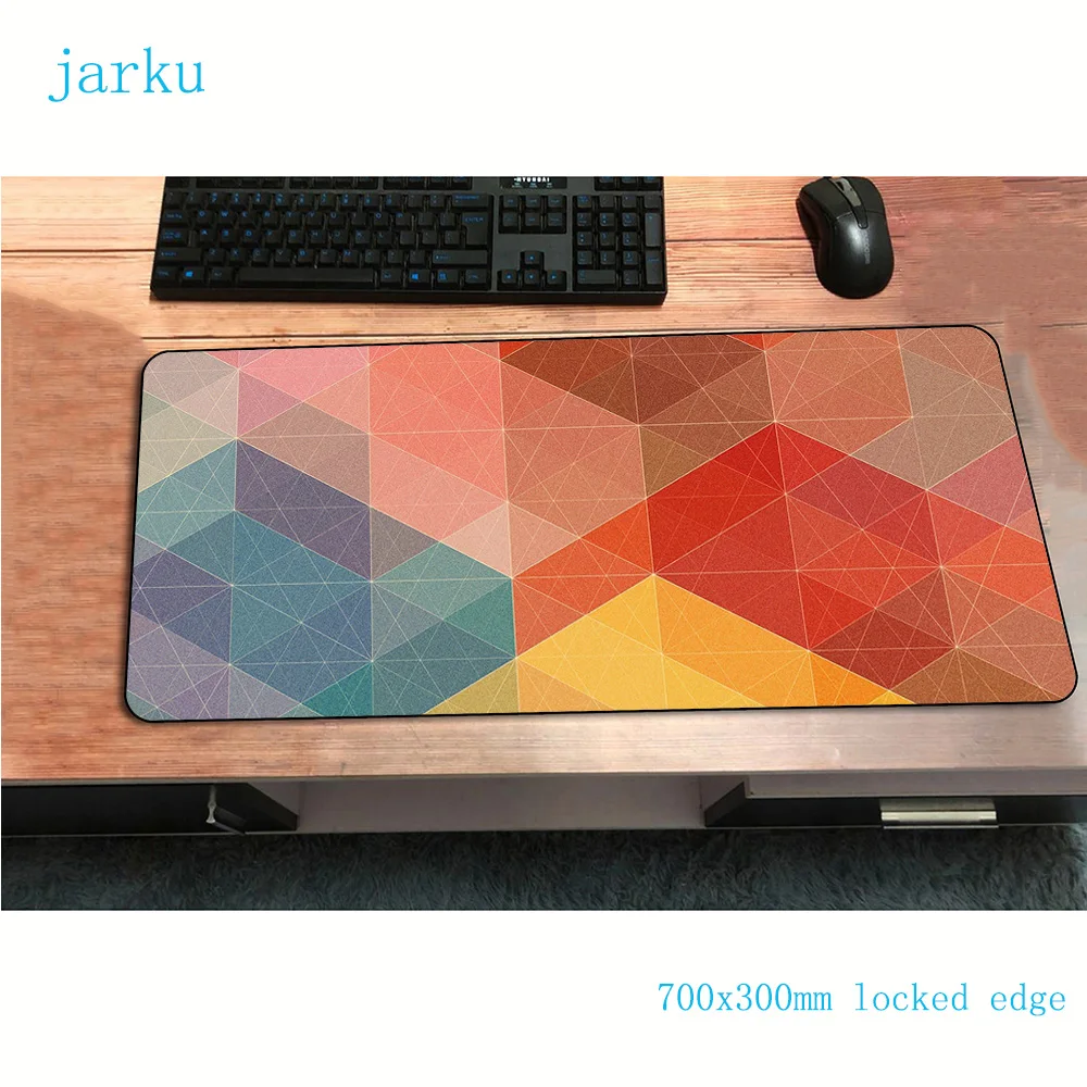 color red abstract mouse pad Fashion 700x300 gaming mousepad gamer mat HD pattern computer padmouse laptop play mats | Компьютеры и