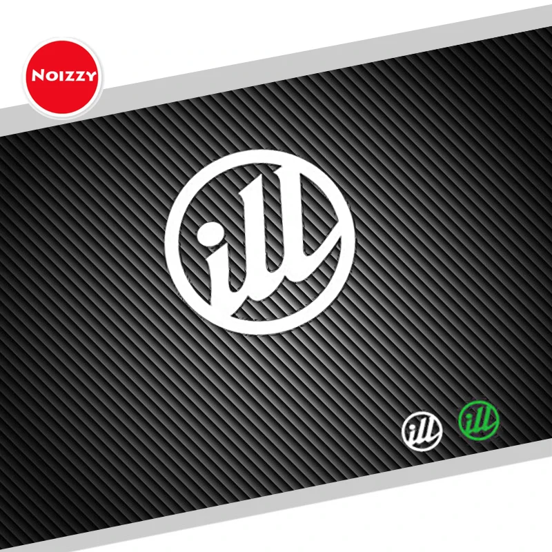 Noizzy illest Logo hellafпышные автомобильные наклейки и на окна виниловые Светоотражающие