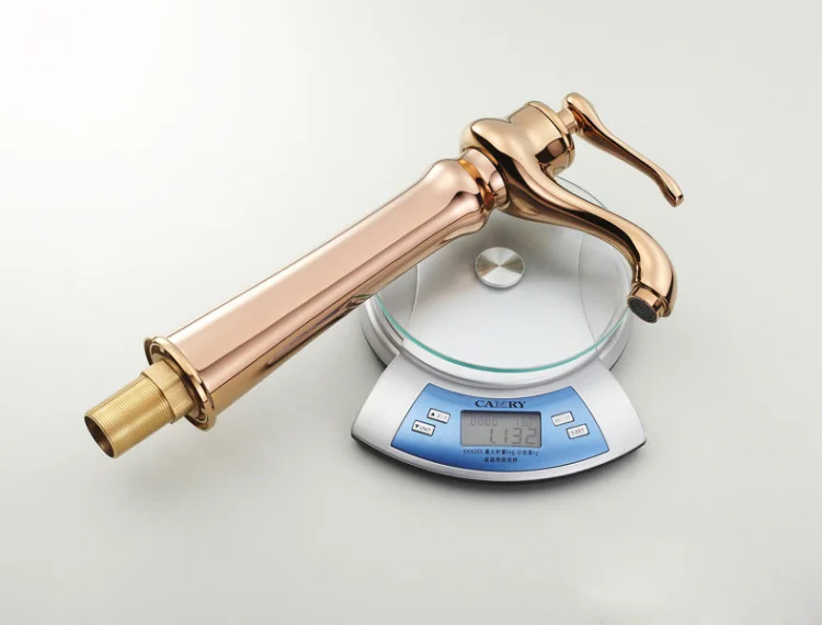 Бесплатная доставка акция кран для бассейна на бортике из розового золота воды с