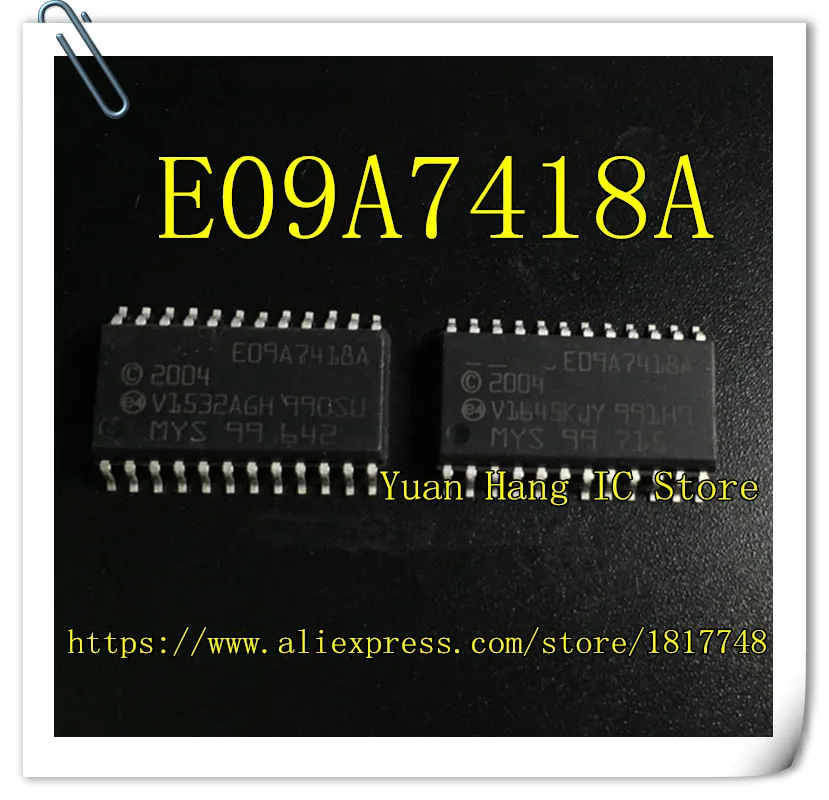 

10PCS/LOT E09A7418A EO9A7418A E09A7418 SOP-24 Printer driver chip