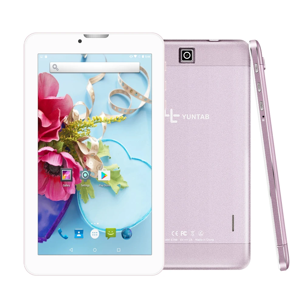Yuntab 7 дюймов E706 4 цвета сплав Android 5 1 планшетный ПК 3G разблокированный смартфон