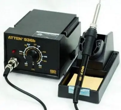 Бесплатная доставка! 936 ESD безопасная паяльная станция 220 в 60 Вт с 907 паяльной