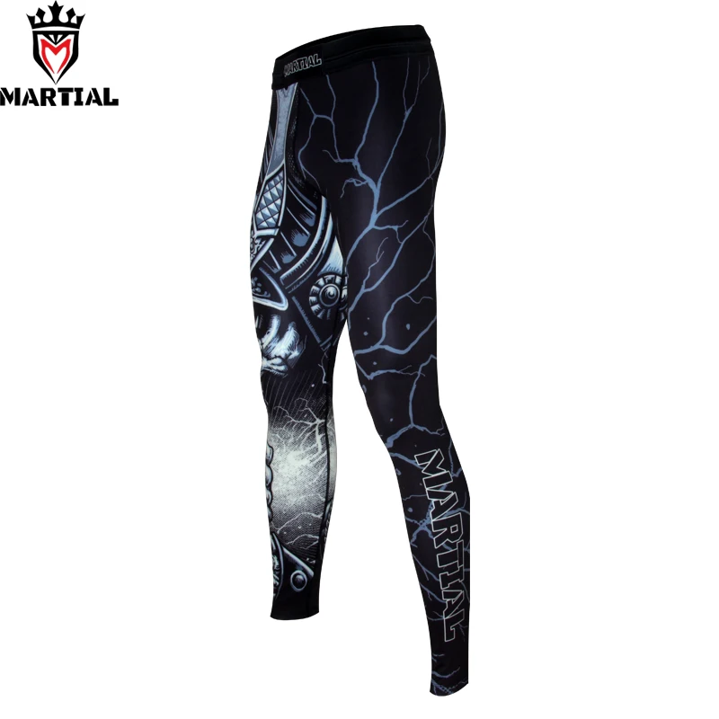 Боевые искусства: штаны с сублимационной печатью брюки для фитнеса mma бокса трико