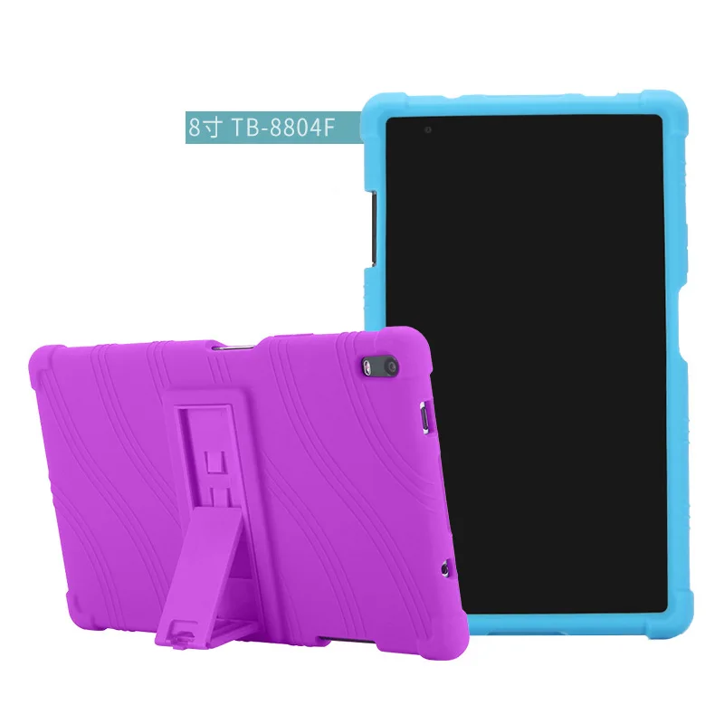 Мягкий силиконовый чехол подставка для Lenovo TAB4 Plus|case for lenovo tab|kids standcover kid |