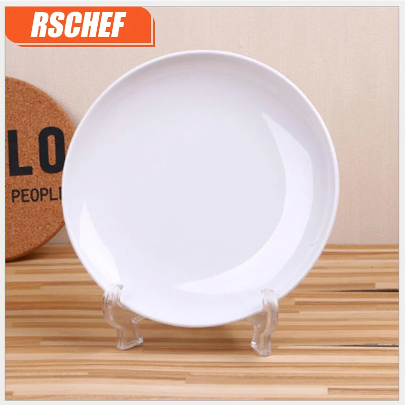 1 шт. круглые меламиновые тарелки премиум класса поднос для японского торта