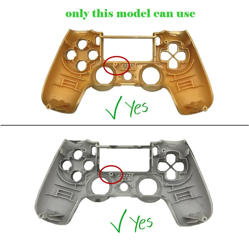 FoPcc джойстик камуфляж и золотой передний корпус верхний чехол Лицевая панель для