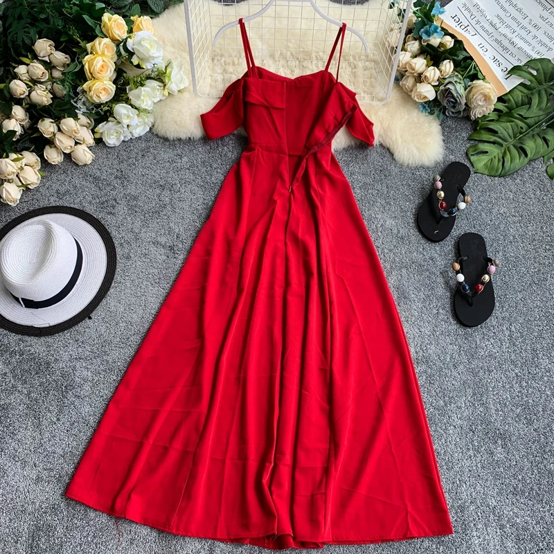 2019 новые модные женские платья остров праздник стиль гофрированная юбка на